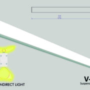 V-PRO SUSPENDIDO TANDEM – DIRECT-INDIRECT-LIGHT